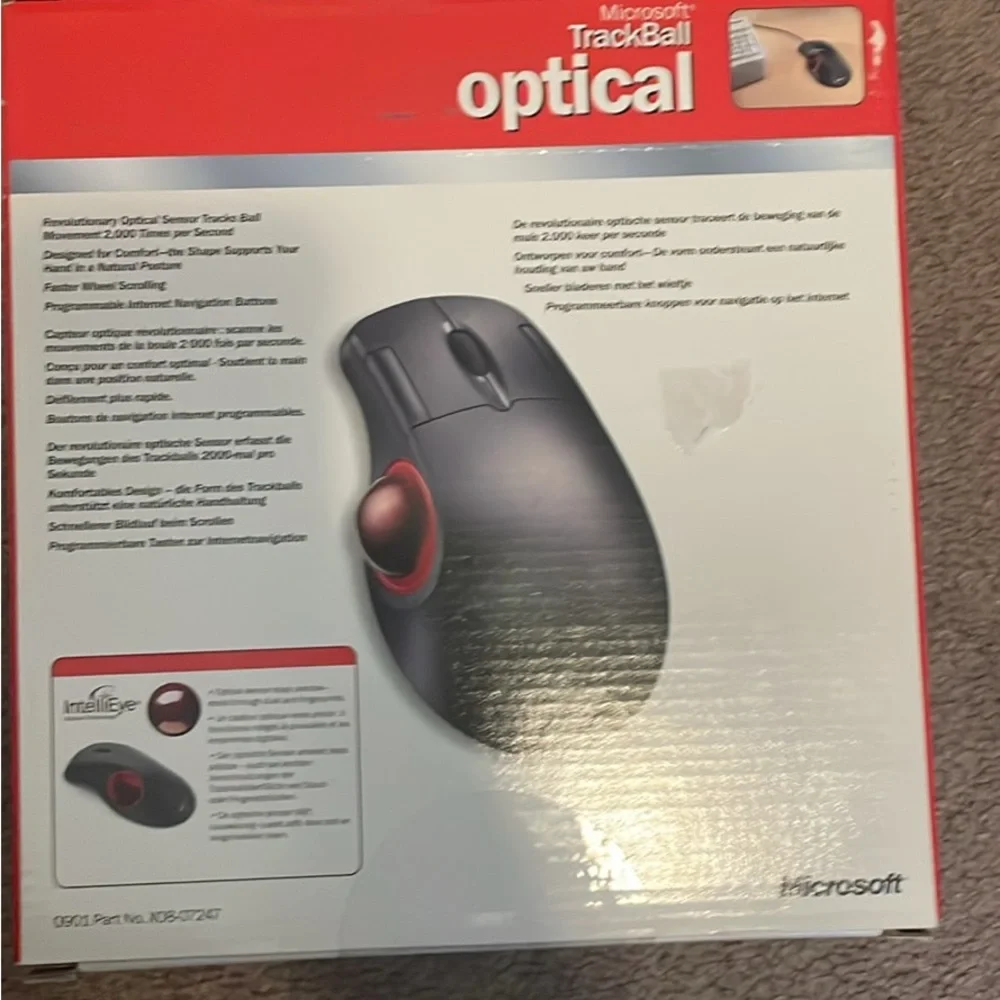 Classic Microsoft TrackBall Optical